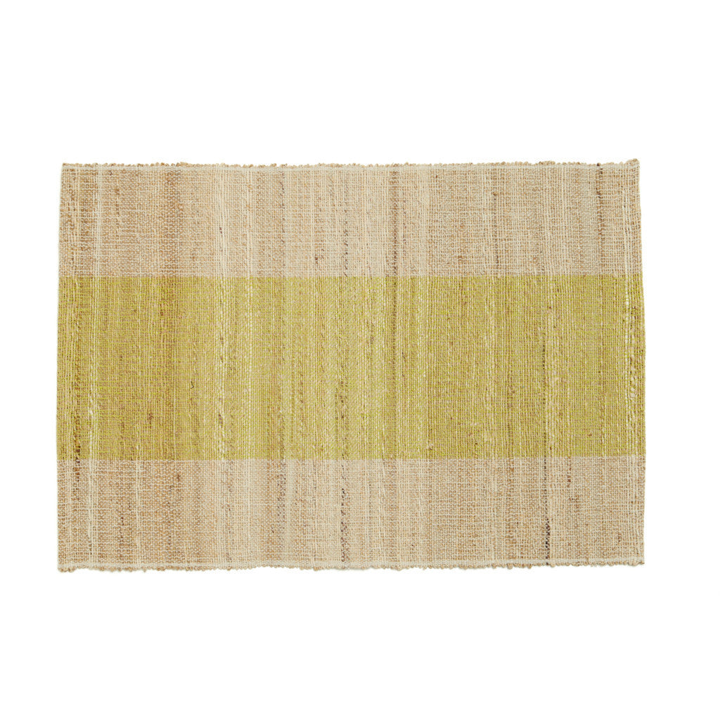 Lime Banana Fiber Placemats - India